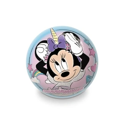 Image of mondo 26013 Minnie Toys BIO Ball for Girls/Boys Multicolour BioBall 26013, Multi Coloured, Size 5