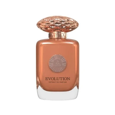 Image of Evolution Extrait de Perfume 100ml by Auraa Desire Floral Woody Fragrance for Women Damask Rose, Patchouli, Sandalwood and Birch Scents Long Lasting Eau Parfum
