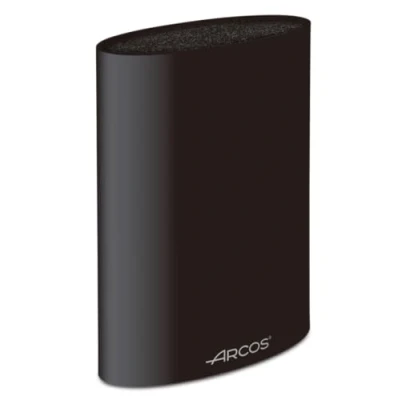 Image of Arcos Blocks Universal Block to Knives Until 20 cm (8&quot;) Made of Thermoplastic Elastomer 220 x 160 65 mm (9x6x2.5 inches) Black Color