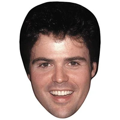 Image of Donny Osmond (Young) Celebrity Mask, Flat Card Face, Fancy Dress Mask