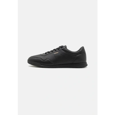 Image of BOSS Titaium Trainers, Men&#039;s, Size: 5, Black Leather