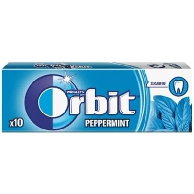 Image of 10 30 Packs of Original WRIGLEY&#039;S Orbit/Extra Chewing Gum Fresh Stock (Orbit Peppermint, Pack) Helps keep Teeth Clean And Mouth