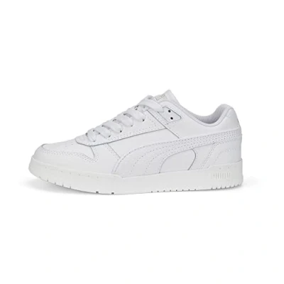 Image of Puma Unisex Youth Rbd Game Low Jr Sneakers, White Team Gold, 3 UK