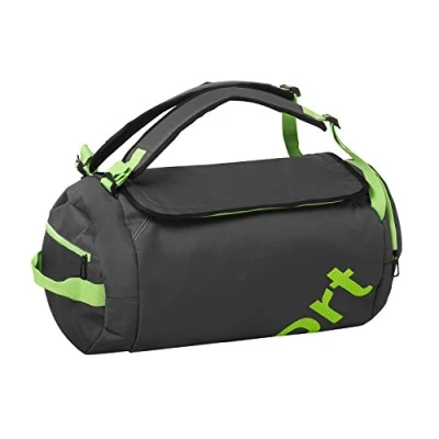 Image of Uhlsport Unisex Adult Cape Bag Anthracite/Fluo Green, Medium