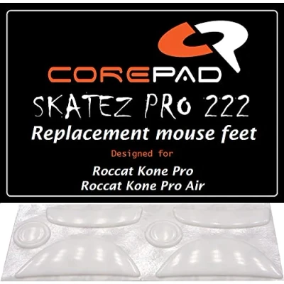 Image of Corepad Skatez Pro 222 Replacement Mouse Feet Compatible with Roccat Kone Pro/Roccat Air