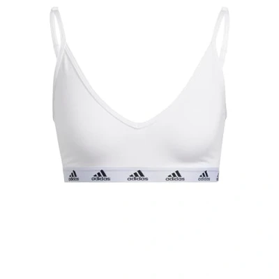Image of Adidas HG3783 EVYDY Cotton B Sports Bra Women&#039;s White XSAC