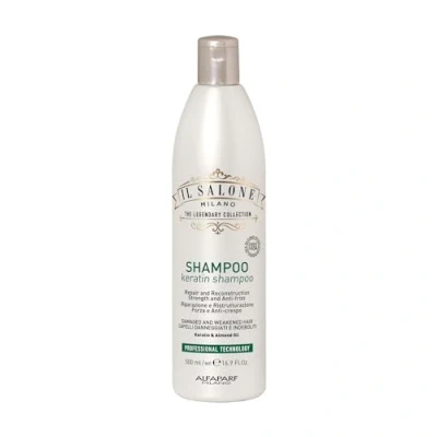 Image of Il Salone Milano Keratin shampoo 500ml per capelli danneggiati e indeboliti
