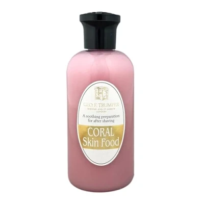 Image of Geo F Trumper Coral Skin Food Pre and Post Shave Gel (200 ml)