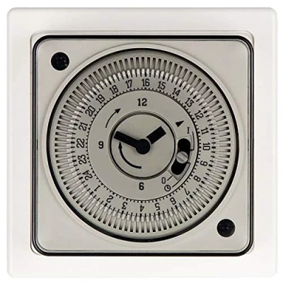 Image of SPARES2GO 24 Hour Socket Box Timeswitch Timer Switch