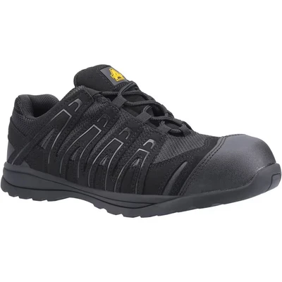 Image of Amblers Safety FS40C Trainers in Black Size 12 UK