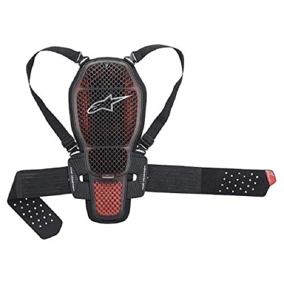 Image of Alpinestars RÃ ¼ Ckenprotektor NUCLEON KR 1 Black Size XL