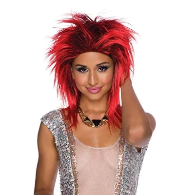 Image of Bristol Novelty BW188 Foxy Rocker Red Wig, Women