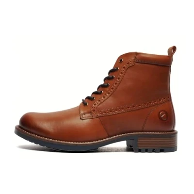 Image of Cotswold Dauntsey Leather Boots Mens Tan