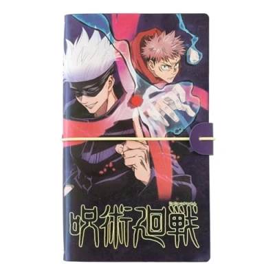 Image of Grupo Erik Jujutsu Kaisen Travel Journal PU Leather Notebook Diary Accessories Gifts Gift Cool Merch