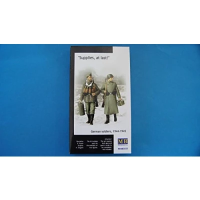 Image of Masterbox 1:35 Scale Supplies at Last! German Soldiers 1944 45 Assembly Parts