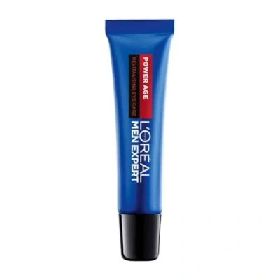 Image of L&#039;Oréal Men Expert Men&#039;s Eye Cream, Hyaluronic Acid Care For Ageing, Dry &amp; Dull Skin, Power Age, 15ml