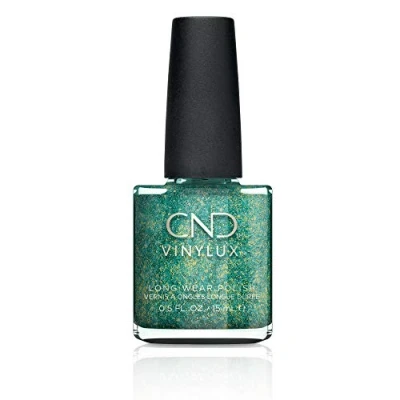 Image of CND Vinylux Long Wear Nail Polish (No Lamp Required), 15 ml, Green , Art Basil
