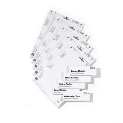 Image of Durable 149 x 52.5 mm 4800 Info Sign Refill (Pack of 50 Inserts)