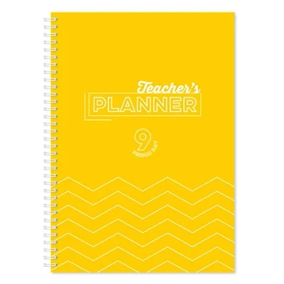 Image of Silvine A4 Teacher&#039;s Academic Planner with Durable Hardback Covers and 204 x9 Period Pages