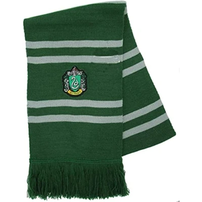 Image of Harry Potter Scarf SLYTHERIN Ultra Soft 100% Original WARNER BROS