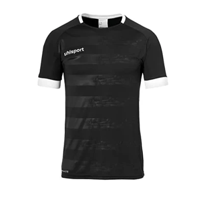 Image of Uhlsport Division II Jersey Men&#039;s Black and White, Large