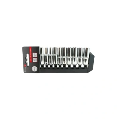 Image of 8x Simply 10pc 3/8&quot; Drive Deep Socket Set TSET24