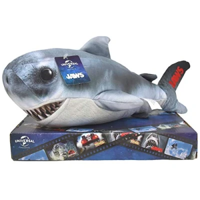 Image of Rainbow Designs UN1903334 Jaws 30cm (12&#039;) Shark Soft Toy, Grey