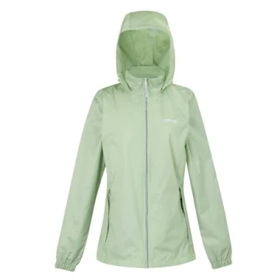 Image of Regatta Womens Packable Coat Waterproof Jacket, Quiet Green, 8 EU