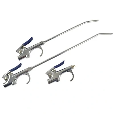 Image of 3pc Dust Gun Blow Set with Top Mounted Trigger Adaptor Nozzle AT958