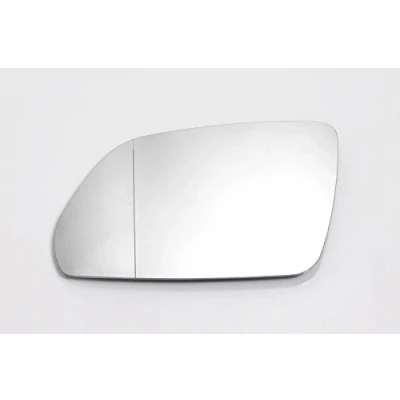 Image of Fits for VW Polo 9N3 4 Left Wing Mirror Glass White Heated Anti Blind