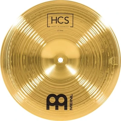 Image of Meinl Cymbals HCS China Cymbal 12 inch (Video) for Drum Set (30,48cm) Traditional Finish Brass, Made in Germany (HCS12CH)