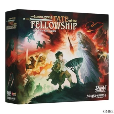 Image of Z Man Games The Lord of Rings: Fate Fellowship Pandemic Styled Cooperative Board Game Ages 14+ 1 5 Players 60 150 Minutes Playing Time