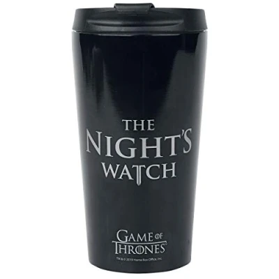 Image of Game of Thrones Travel Mugs Metal Mug Night&#039;s Watch