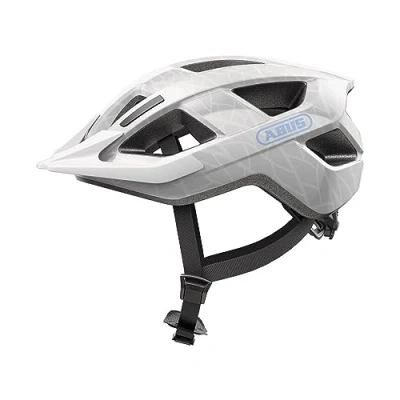 Image of ABUS Aduro 3.0 City Bike Helmet Sporty in Stylish Design For Everyday Riding and Touring Men Women White, Size L