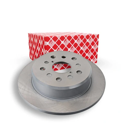 Image of 4243130260, 4243153010, 4243153011 Brake disc FEBI BILSTEIN 108535 Rear Axle 307mm 12mm 5 Hole 114,3mm solid Coated LEXUS: IS I Saloon, GS II
