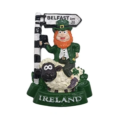 Image of Ireland 3D Refrigerator Magnet Tourist Souvenirs Resin Magnetic Stickers Fridge Home &amp; Kitchen Decoration from China
