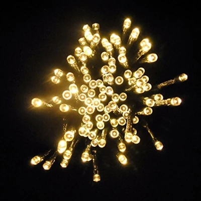 Image of LightsGo Kids Safe Low Voltage Waterproof Christmas Tree Outdoor Indoor LED Fairy Lights Warm White 300 LEDs 30M Plus 10M Extra Long Cable 8/16H Timer, 8 Modes, Memory