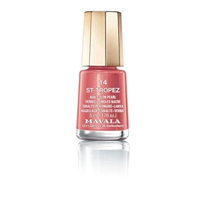 Image of Mavala Nail Lacquer Polish, No. 14 St Tropez, 0.17 Ounce