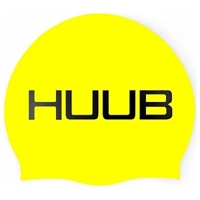 Image of Huub Fluro Swim Cap Hat Yellow Lightweight