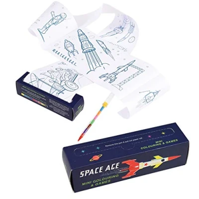 Image of Rex London Space Age Mini Colouring And Games