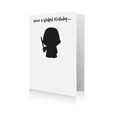 Image of Harry Potter Official Have A Wicked Birthday Card, Voldermolt Card