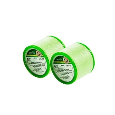 Image of 2 Spool x 300m Organica Organic Cotton Eyebrow Threading Thread India