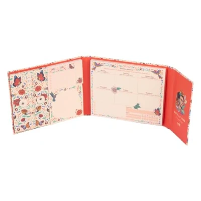 Image of Grupo Erik Frida Kahlo Weekly Planner &amp; Sticky Notes Set 5 Notepads In Different Sizes Envelope Cute Gifts Stationery