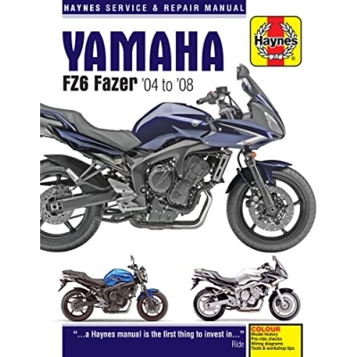 Image of Yamaha FZ6 Fazer (04 08) Haynes Repair Manual (Paperback)