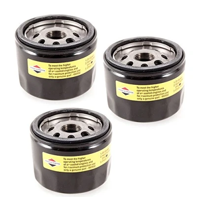 Image of Briggs &amp; Stratton Genuine OEM 492932 492932S Oil Filter (3 Pack)
