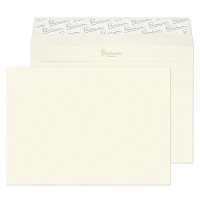 Image of Blake Business C5 162 x 229 mm 120 gsm Peel &amp; Seal Wallet Envelopes (39454) High White Laid Pack of 25