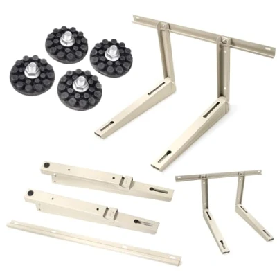 Image of Maclean MC 623 Air Conditioner Condensing Quality Steel Unit Wall Mount Bracket Support up to 200kg