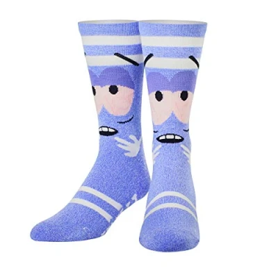 Image of ODD SOX Unisex Crew Socks Towelie (South Park) (UK Adult 5 12)