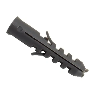 Image of Masonmate 0947E840 8 x 40mm (150) Nylon Wall Plug Type E (10 14G / 5 6mm Screws), Grey, Set of 100 Pieces