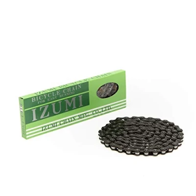Image of Izumi 1/2 x 1/8 ES410 116 Link Single Speed Chain, Black